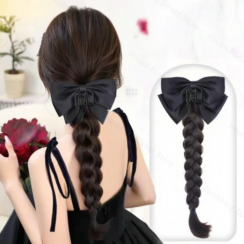 Cosplay Prop Bow - NEUE Klaue Clip Bogen Perücke Pferdeschwanz