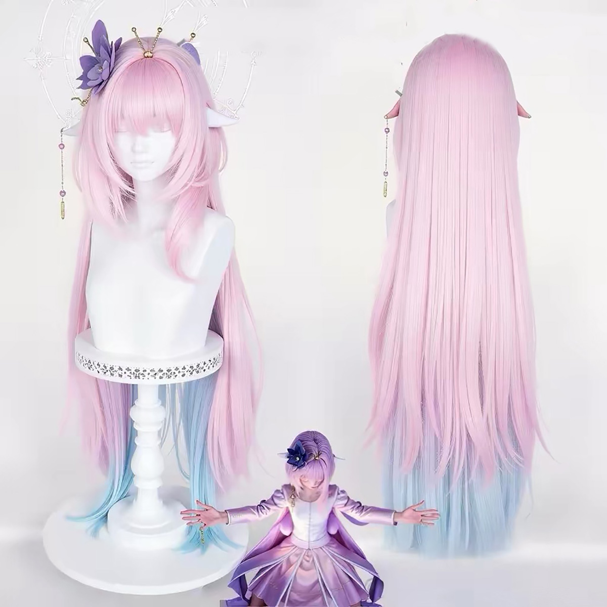 Wig Fiber Net - HAIRJOY Kunsthaar-Perücke Honkai: Star Rail Cyrene