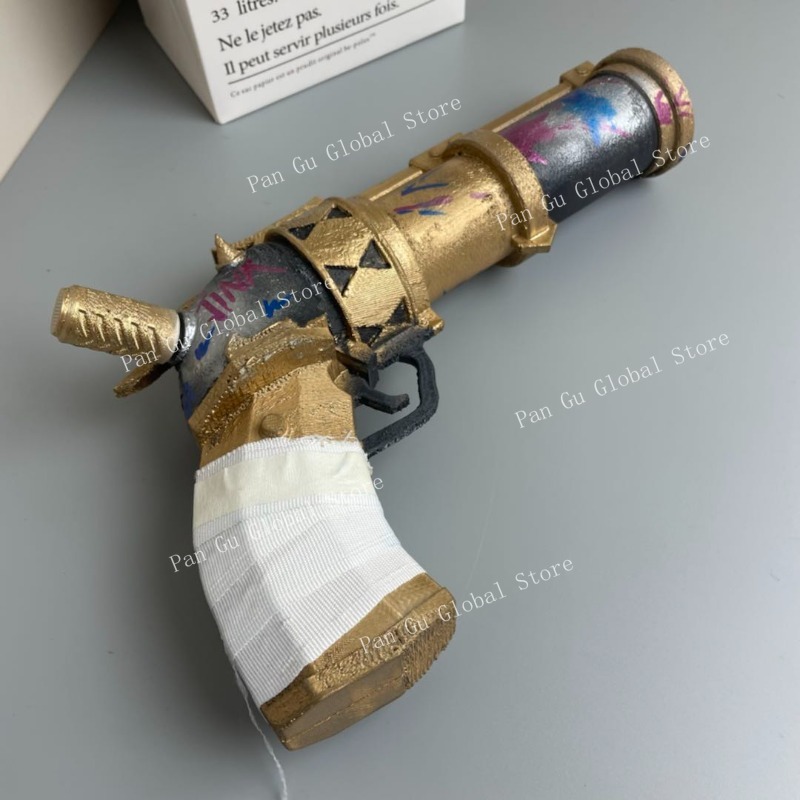 Cosplay Prop Display - 28 cm/11,02 in Jinx Pistole Angepasst