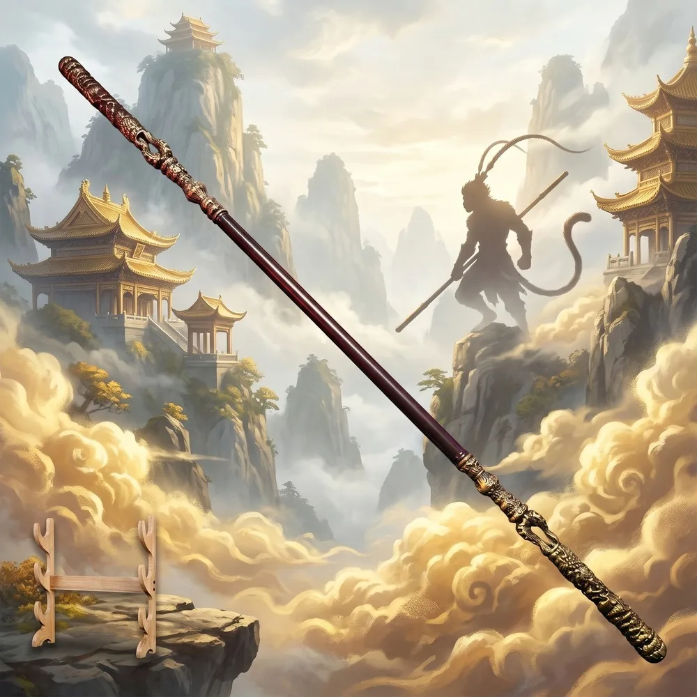 Cosplay Prop Display - Affenkönig 180cm 70 Zoll Langer Stabstab