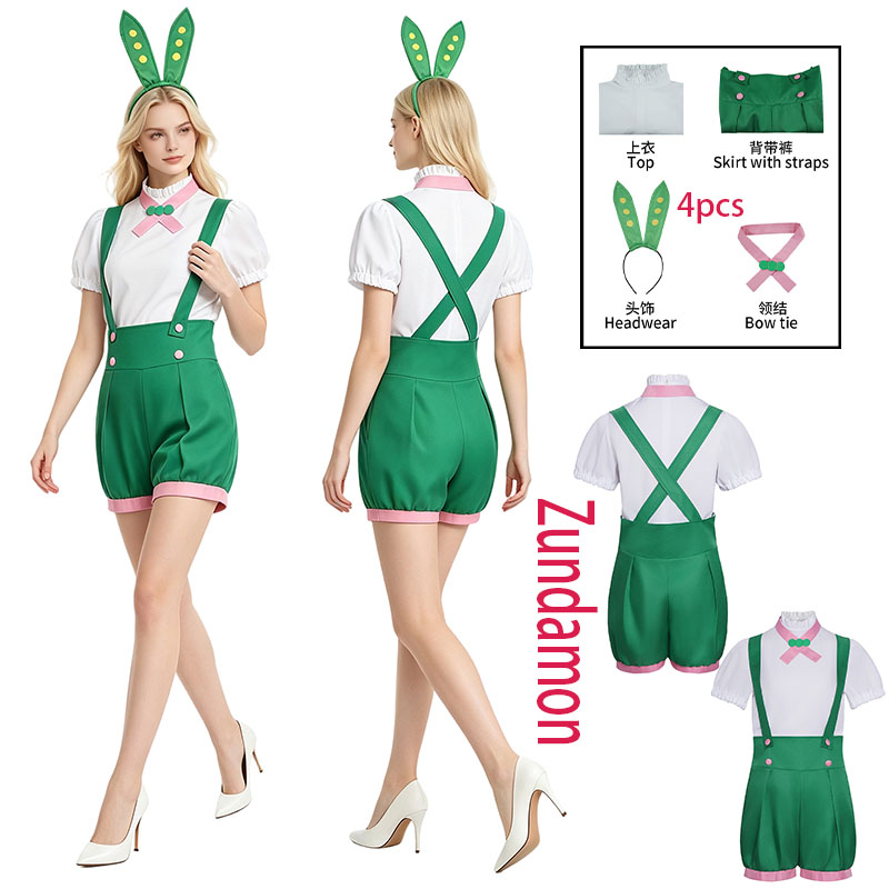 Cosplay Prop Bow - WHH Anime Zundamon Cosplay Kostüm Top