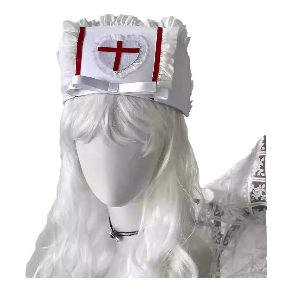 Cosplay Prop Bow - Cosplay Krankenschwester Mütze Hut Zubehör Prop