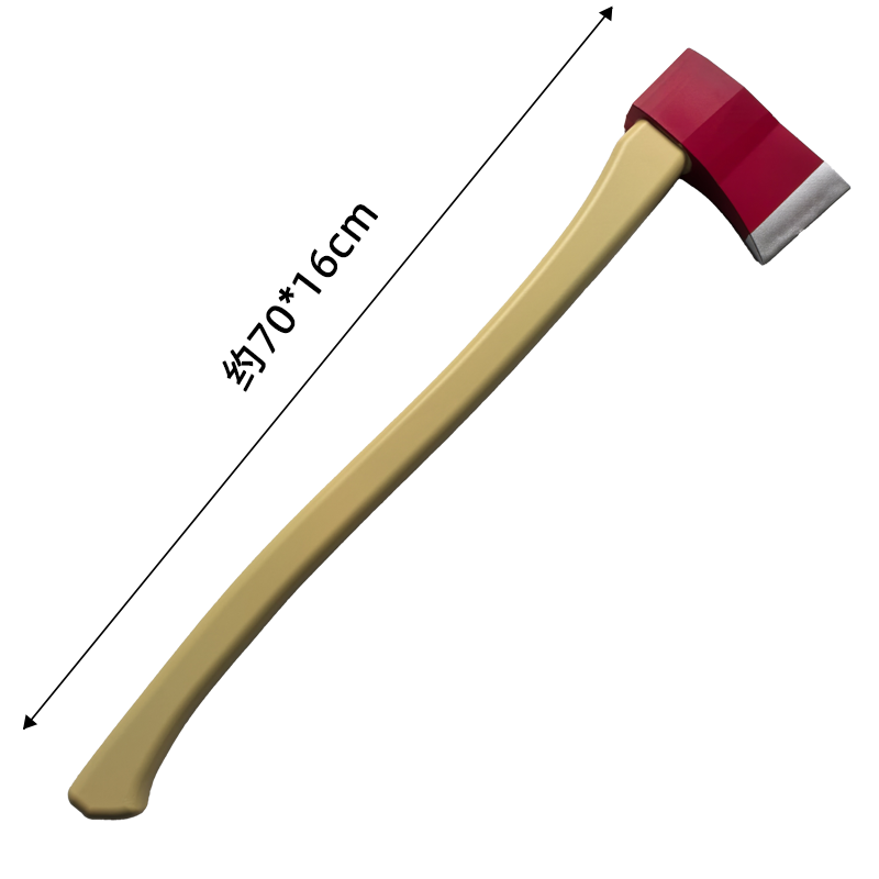 Cosplay Prop Axe - Cosplay-Werkzeug 1:1 Feueraxt Tomahawk Requisiten für