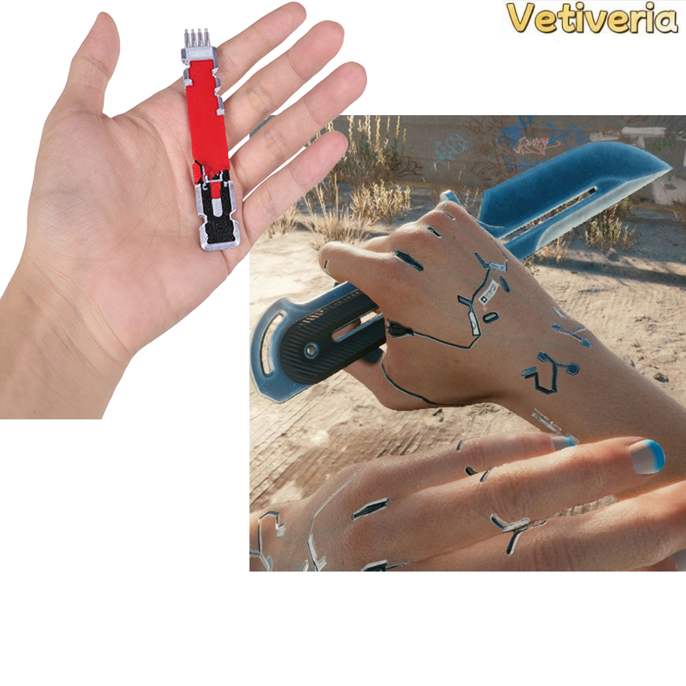 Cosplay Prop Knife - Erwachsenenspielzeug 2077 V-Chip Requisiten Cosplay Stinger