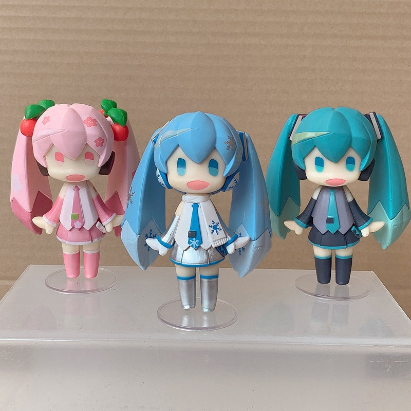10CM Anime-Figur Hatsune Miku  – Cosplay Prop Building Bewertung und Preis