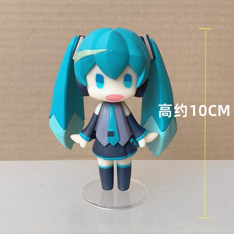 10CM Anime-Figur Hatsune Miku  – Cosplay Prop Building Bewertung und Preis