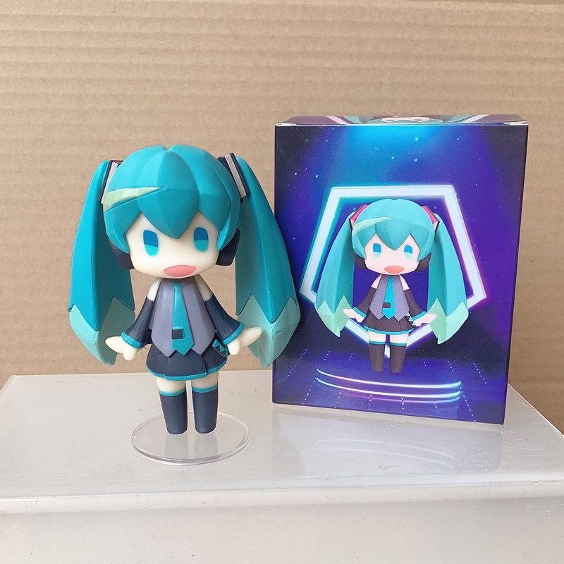 10CM Anime-Figur Hatsune Miku  – Cosplay Prop Building Bewertung und Preis