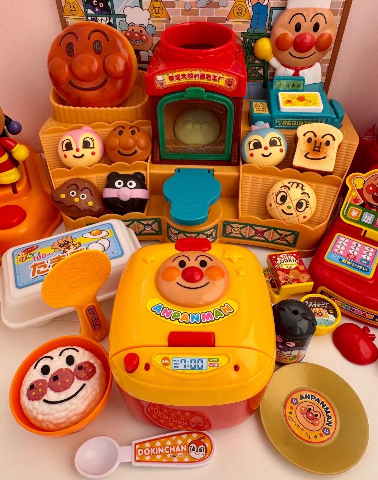 Bandai Anpanman Baustein-Puppe – Cosplay Prop Building Bewertung und Preis