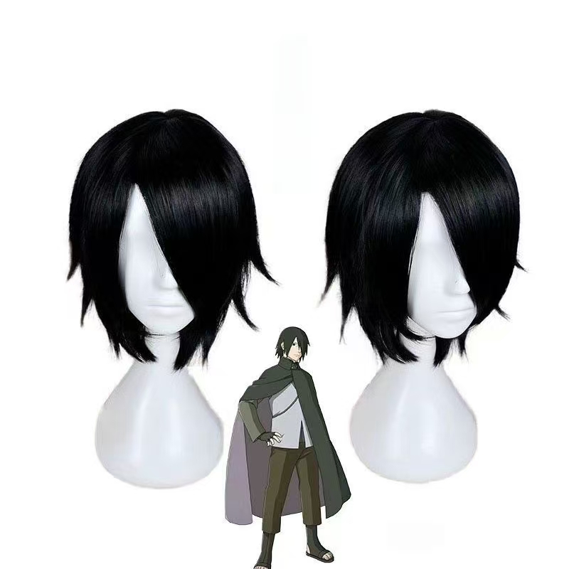 Anime Sasuke Boruto Cosplay-Pe – Wig Fiber Net Bewertung und Preis
