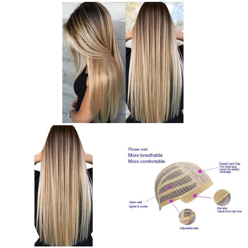 72 cm lange gerade Perücke für – Wig Fiber Net Bewertung und Preis