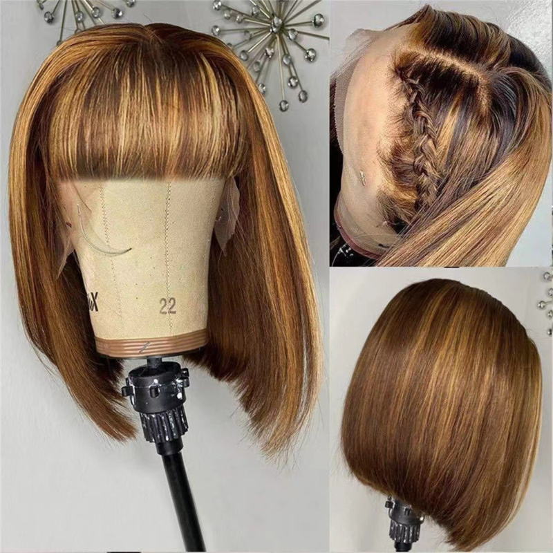 Damen-Short-Haarschnitt mit Lu – Wig Fiber Net Bewertung und Preis