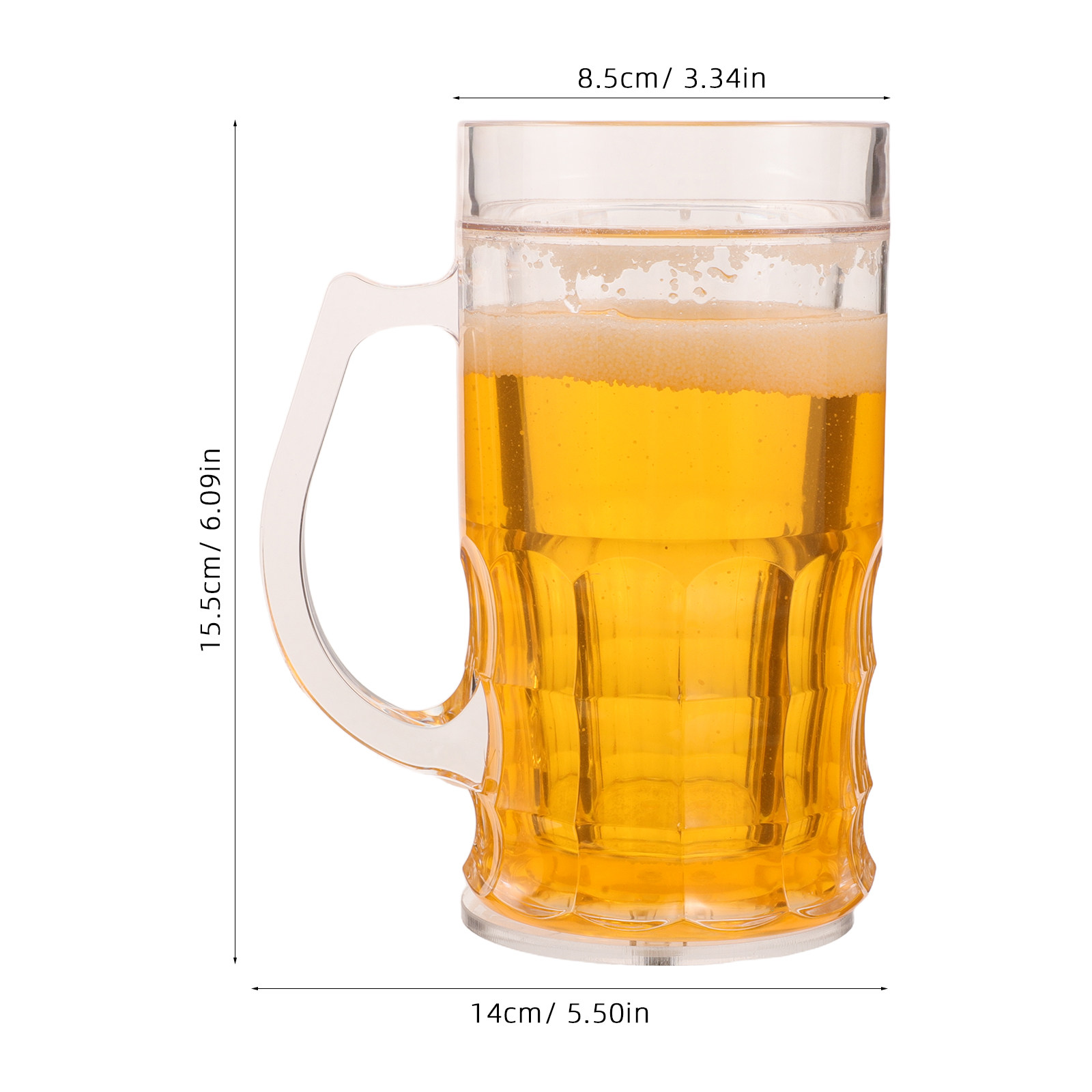 Künstliche Biergläser-Modelle, – Cosplay Prop Display Bewertung und Preis
