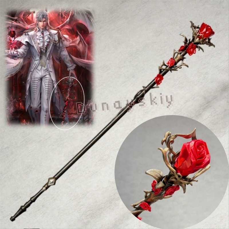 Sylus Staff Silver Wing Demon  – Cosplay Prop 3D Print Settings Bewertung und Preis
