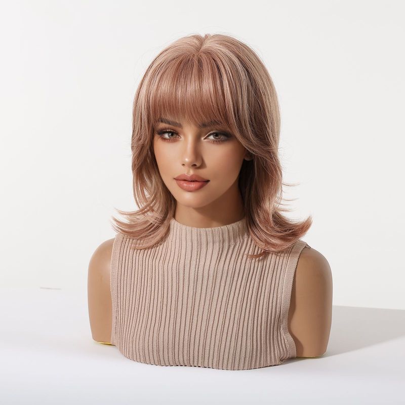 Damenperücke mit Pony, Wolfssc – Wig Fiber Net Bewertung und Preis