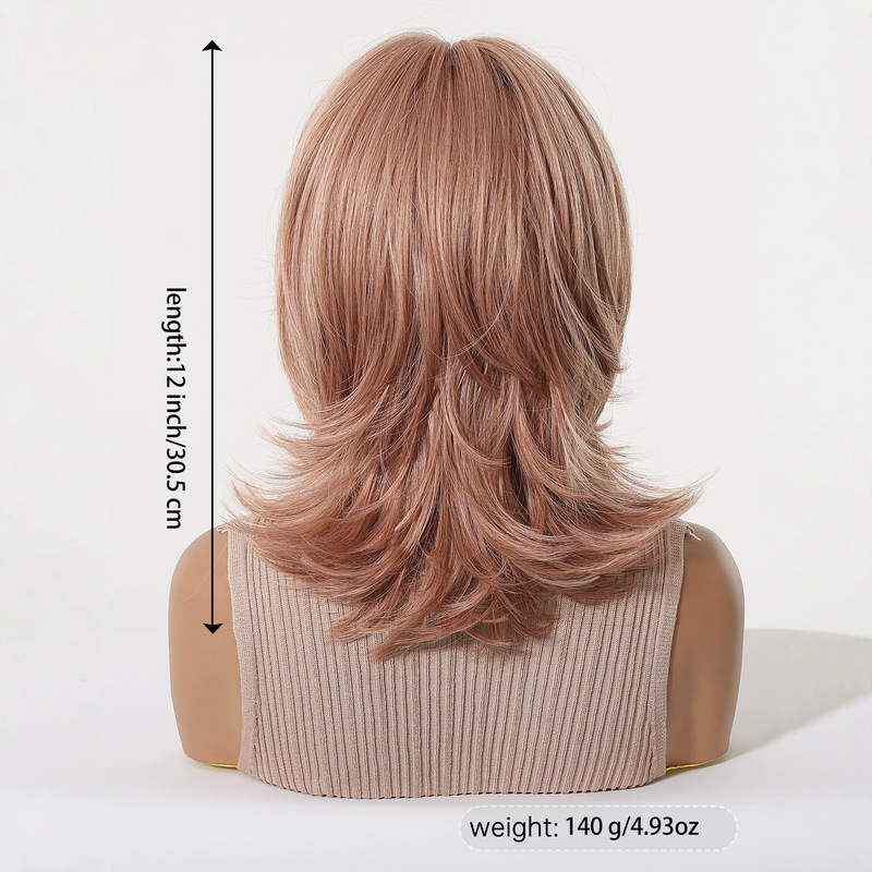 Damenperücke mit Pony, Wolfssc – Wig Fiber Net Bewertung und Preis